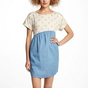 Anthro Chambray Dress size Small